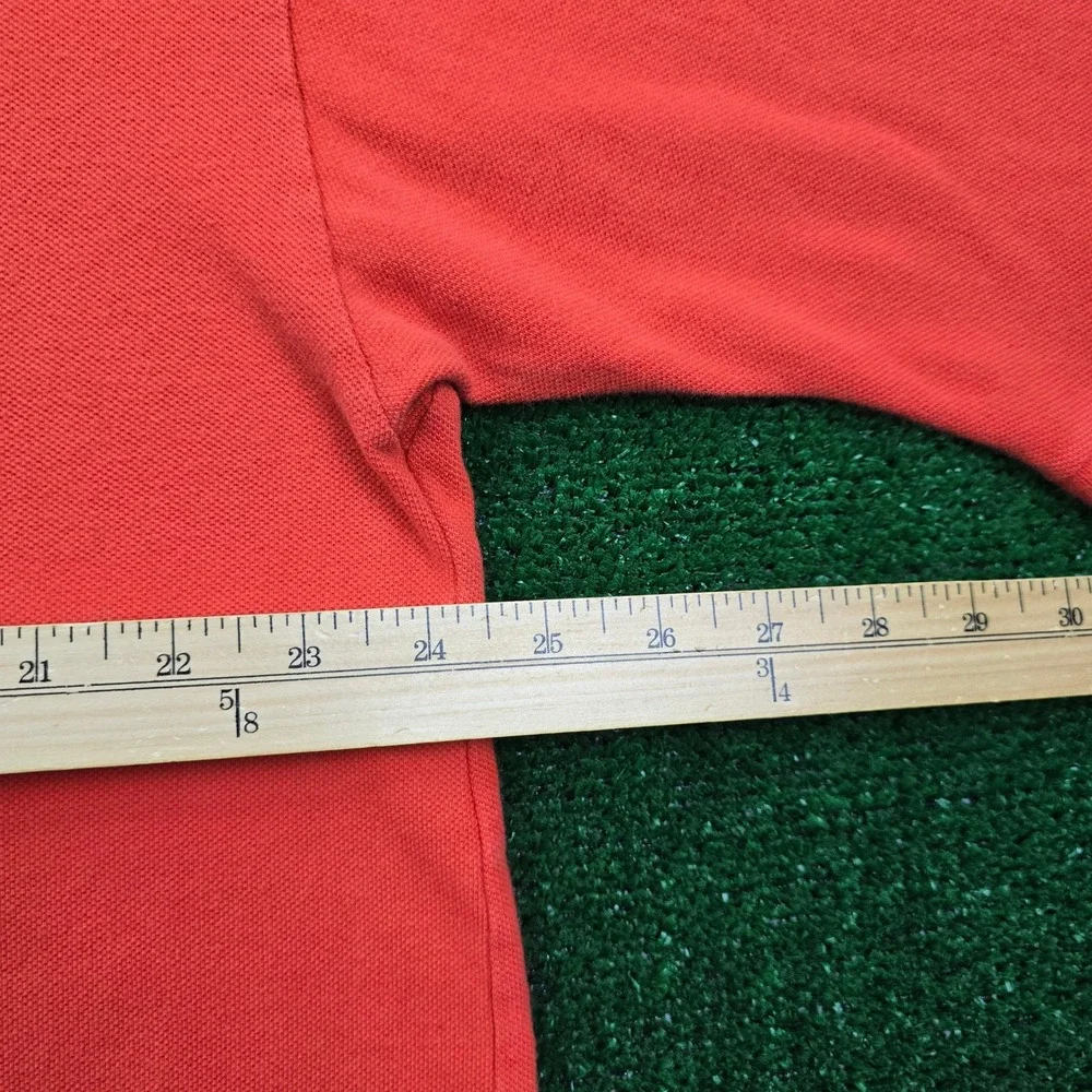 Corona Extra Polo Shirt Mens 2XL/XL Orange Embroidered Parrot‎ Vintage Beer